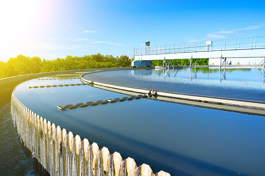 wastewater treatment plant